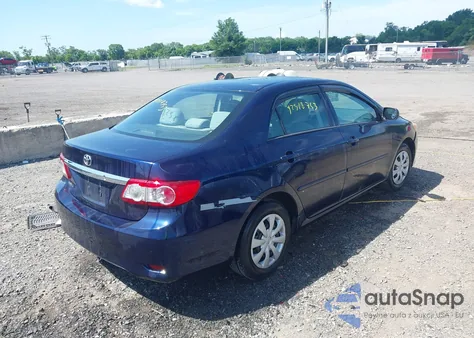 2013 Toyota Corolla L z USA, uszkodzony, nr VIN 2T1BU4EEXDC952511